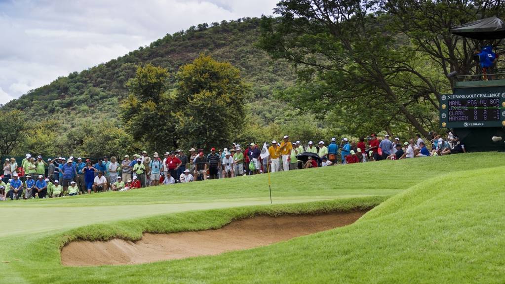Fans gather at the Nedbank Golf Challenge
