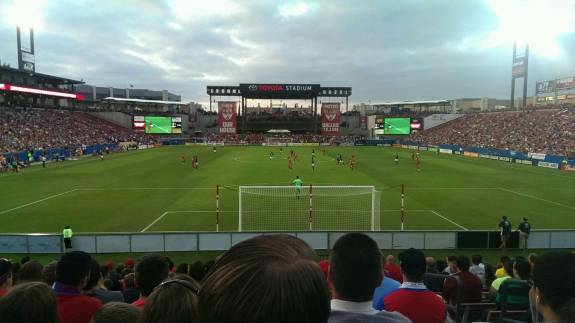 FC Dallas take on New England Revolution at Toyota Stadium