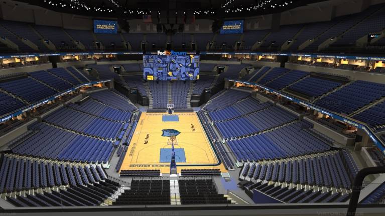 FedExForum Box View
