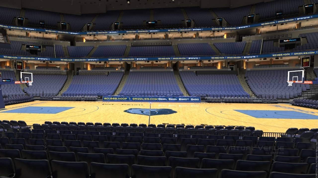 FedExForum Plaza View