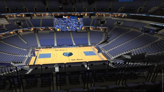 FedExForum Terrace View