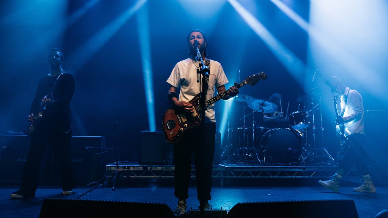 Feeder performing live at Koko in Camden