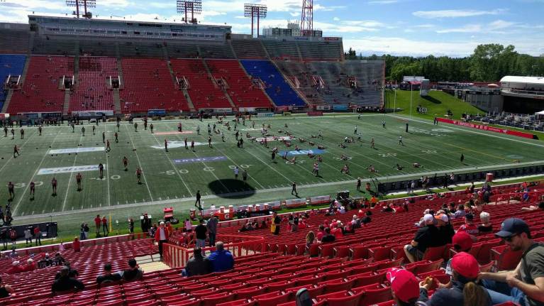 Field Level (Sections A-X) | Calgary Stampeders Vs Toronto Argonauts ...