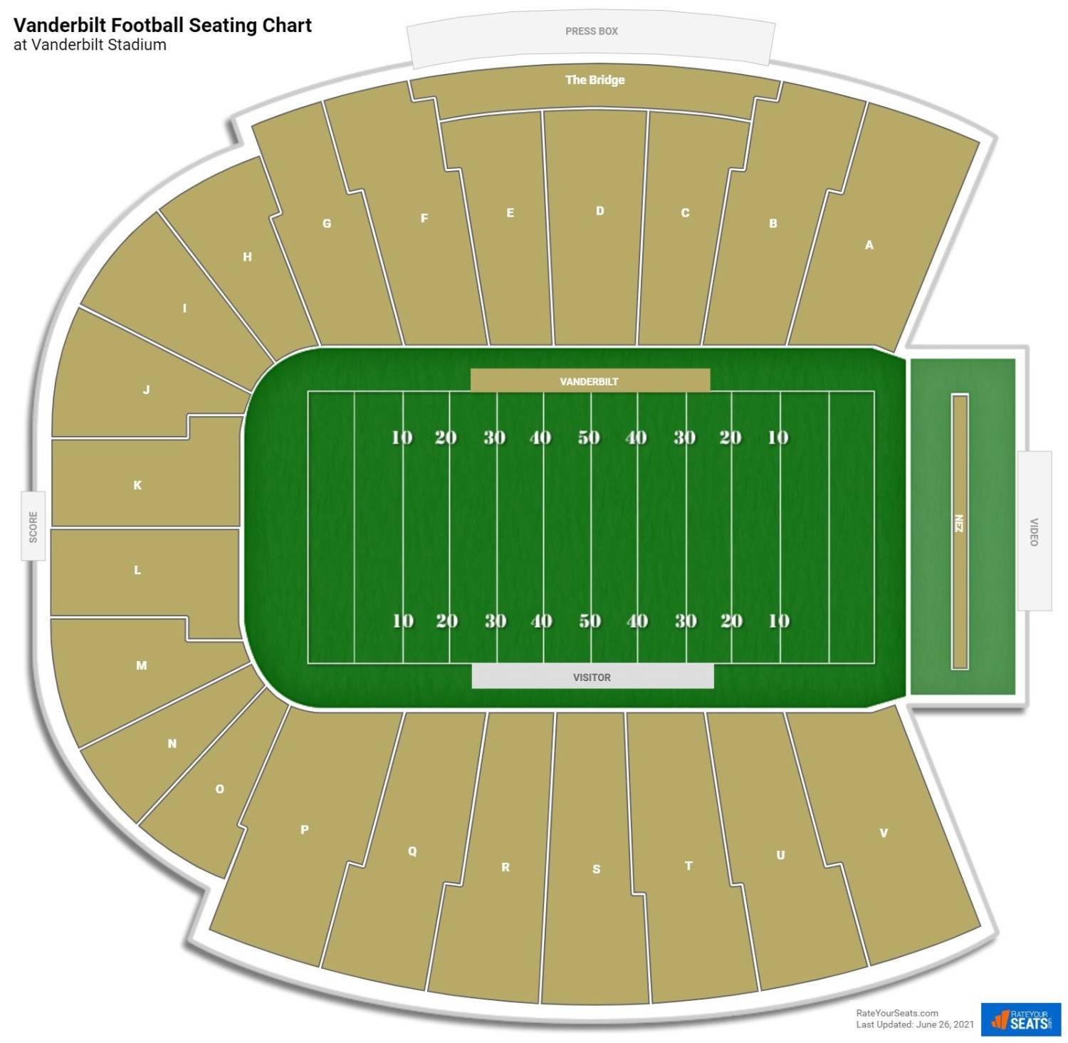 Vanderbilt Commodores Football vs Tennessee Volunteers Football Tickets