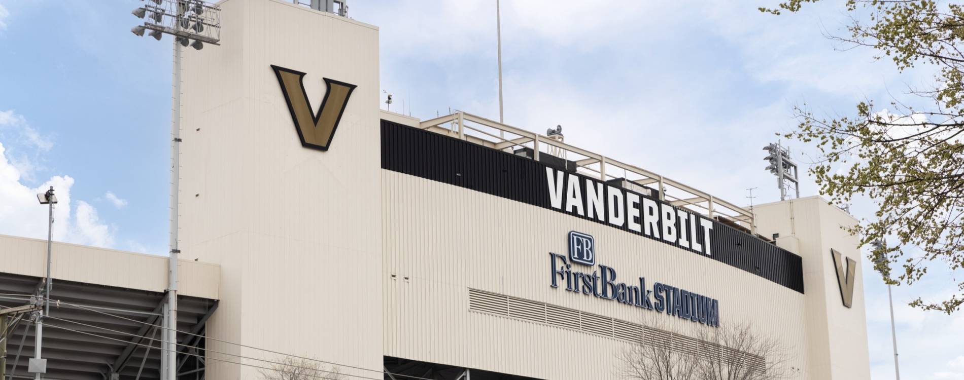 FirstBank Stadium is home to the Vanderbilt Commodores football team