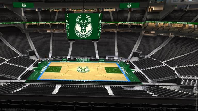 Fiserv Forum Upper View