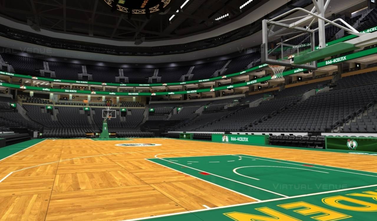 Floor Courtside Boston Celtics V