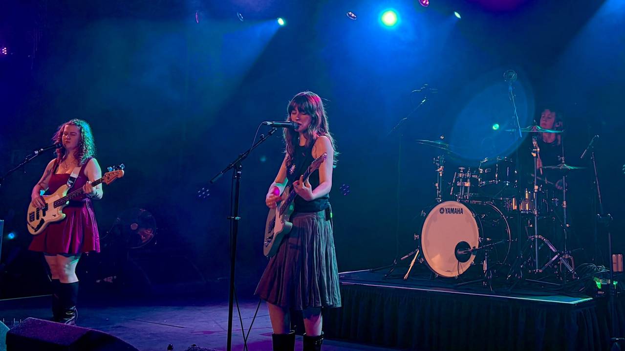 Florence Road performing in Cardiff