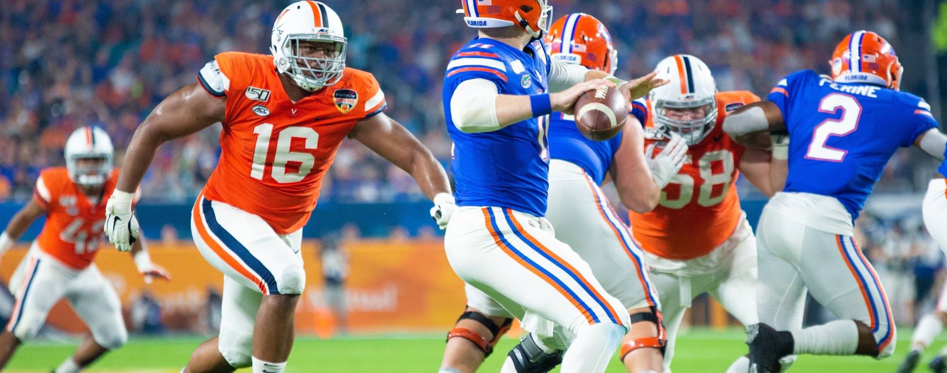 Florida Gators play at home to Virginia