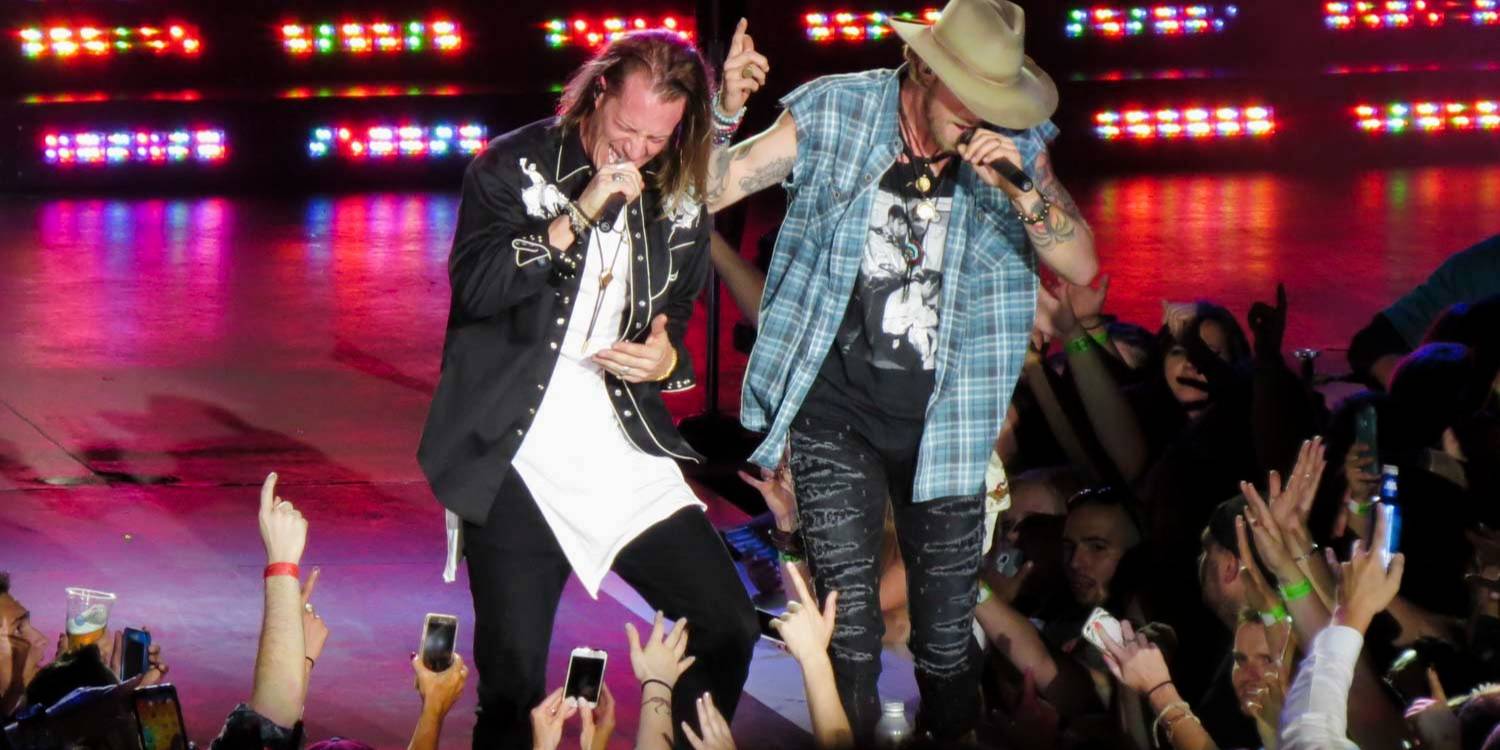 Florida Georgia Line performs at Fiddler's Green Amphitheatre