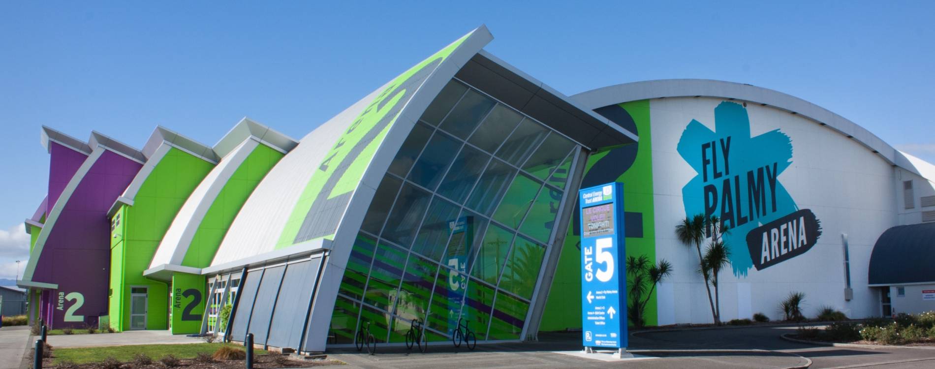 Fly Palmy Arena 2 in Central Energy Trust Arena