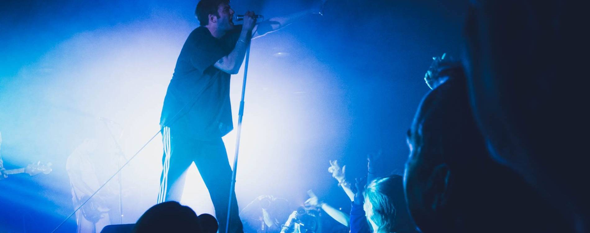 Fontaines D.C. performing at EartH (Evolutionary Arts Hackney)