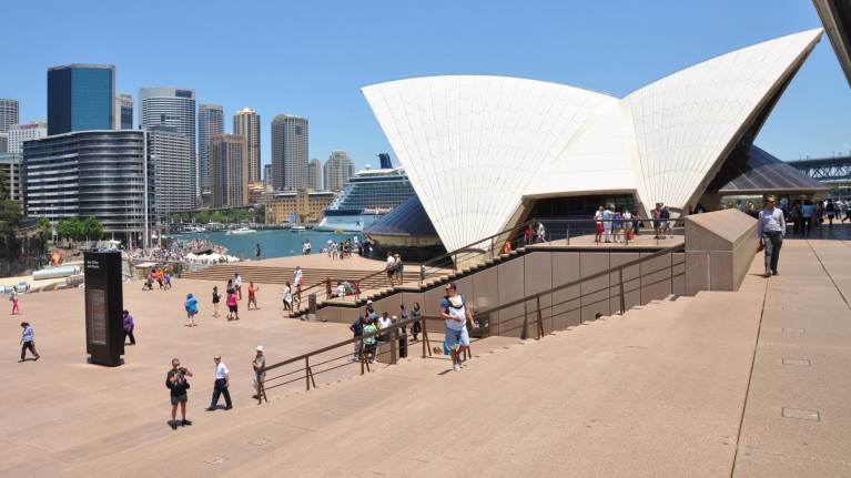 Forecourt at Sydney Opera House