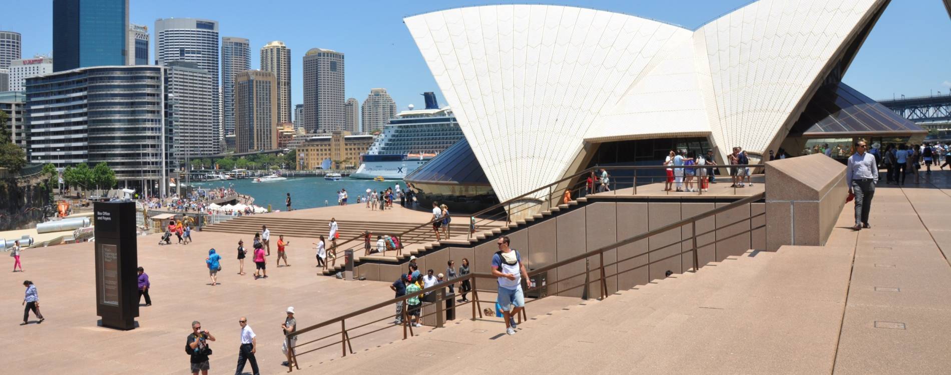 Forecourt at Sydney Opera House