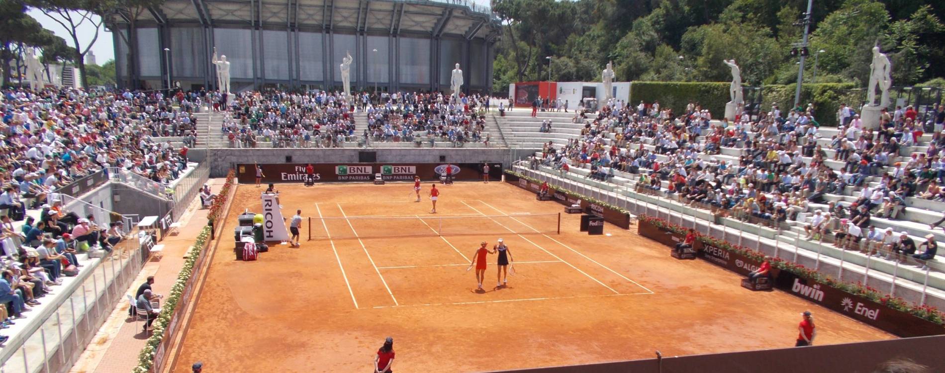 Foro Italico, during the Italian Open