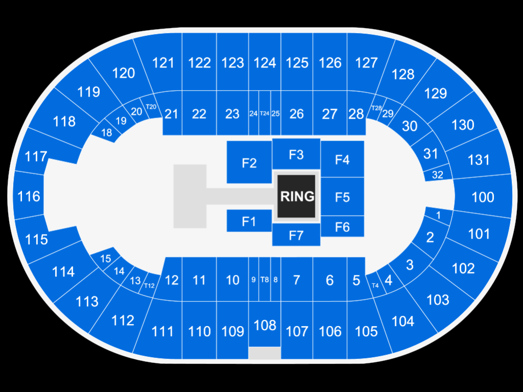 Freeman Coliseum Map