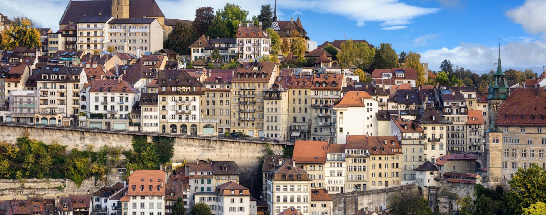 Fribourg skyline