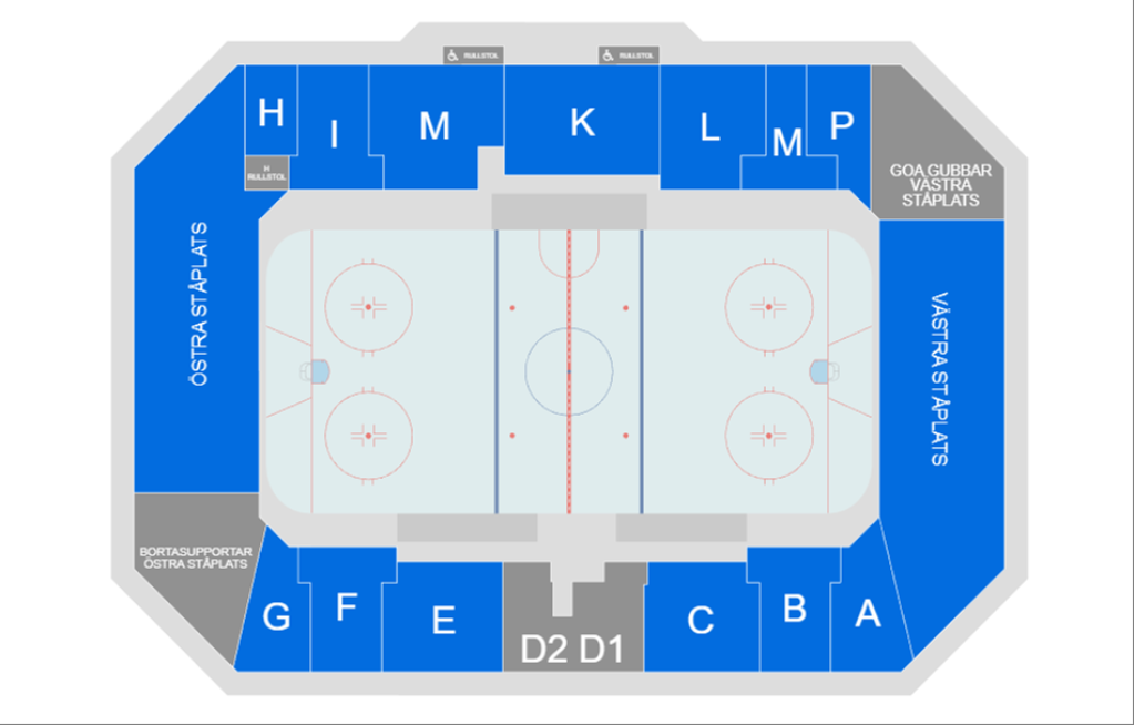 Frölundaborg Map