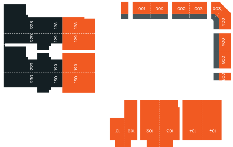 Front Row seating in grey (Gelredome Court A)