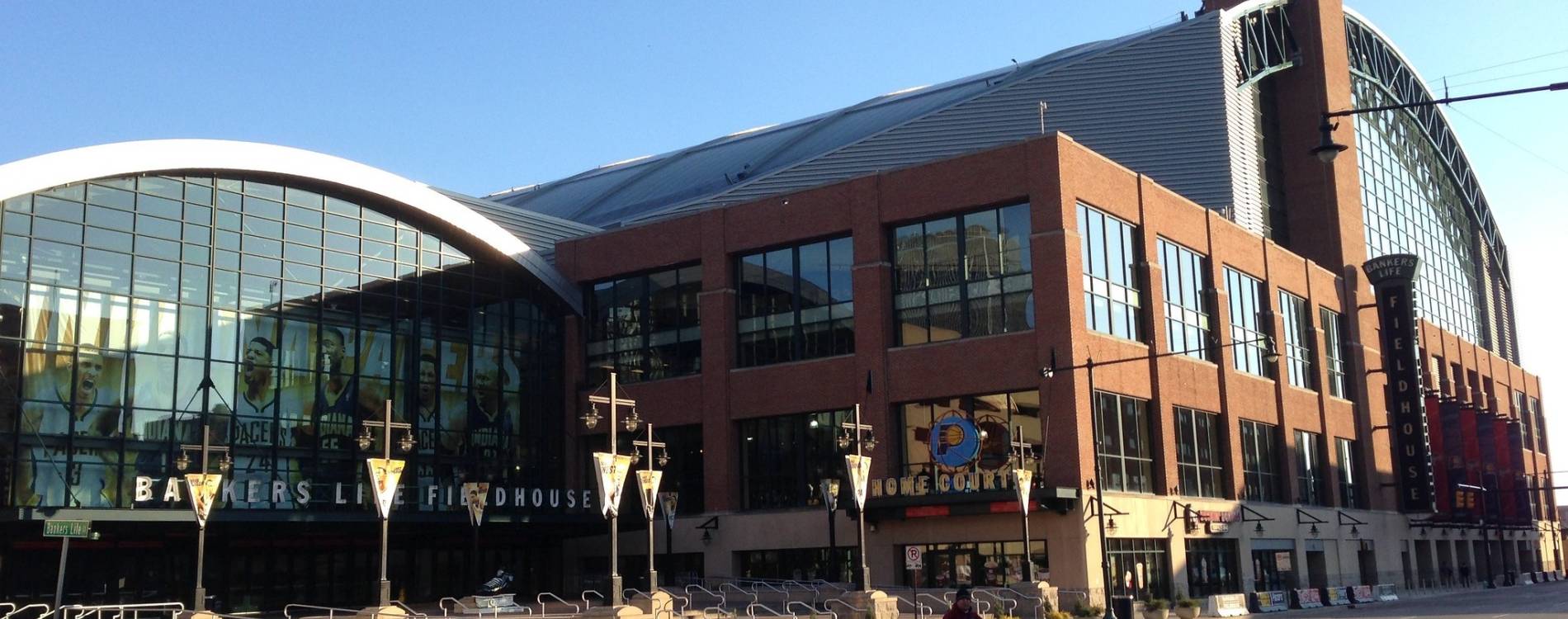Gainbridge Fieldhouse is the home of the Indiana Pacers