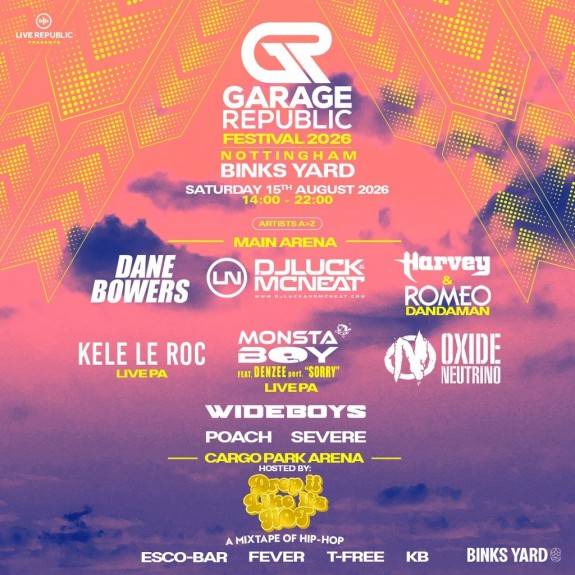 Garage Republic Outdoor Festival Nottingham