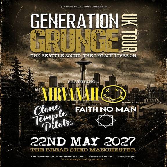 Generation Grunge UK tour - Manchester