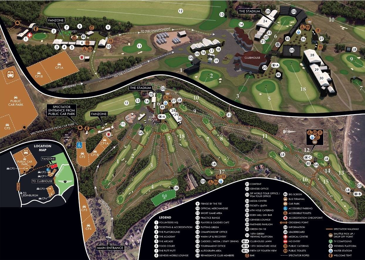 Renaissance Club Map