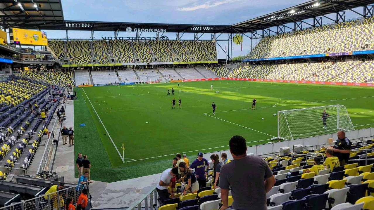 Geodis Park before Nashville SC v Portland Timbers