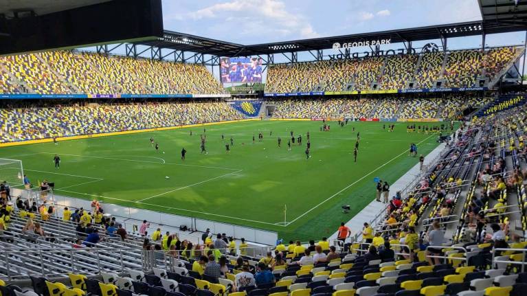 Geodis Park before Nashville SC v Portland Timbers