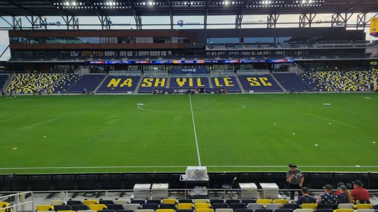 Geodis Park before Nashville SC v Portland Timbers