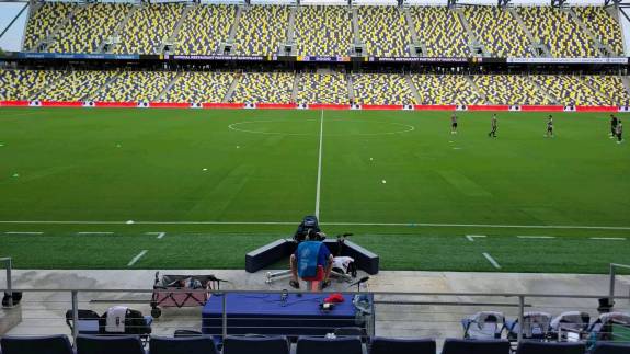 Geodis Park before Nashville SC v Portland Timbers
