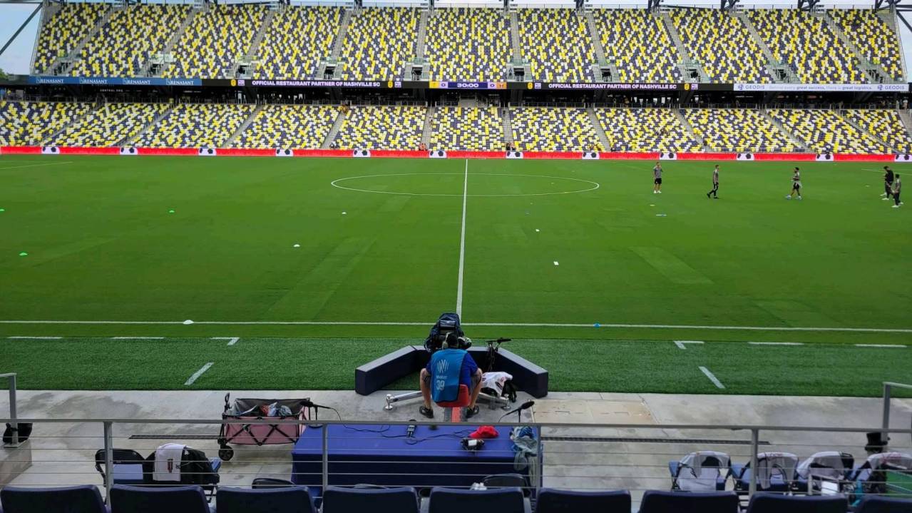 Geodis Park before Nashville SC v Portland Timbers