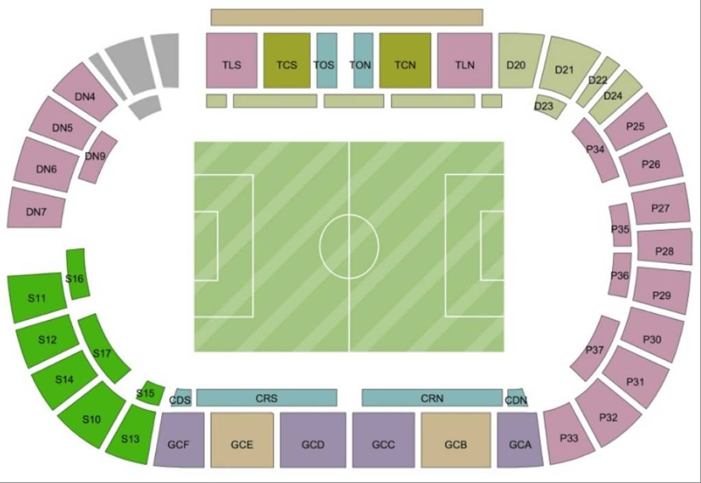 New Balance Arena Map
