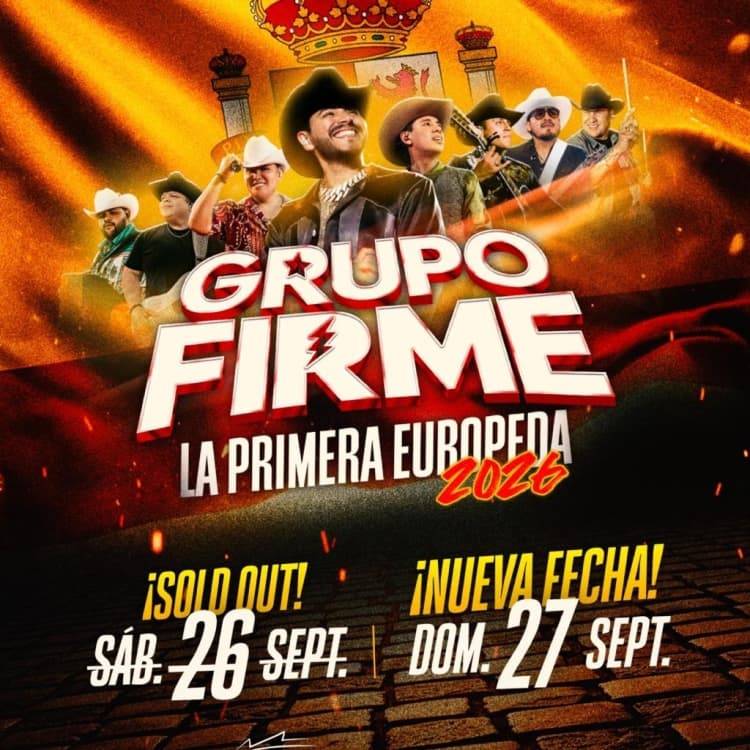 Gira Grupo Firme España 2026 - Barcelona - SEGUNDA FECHA