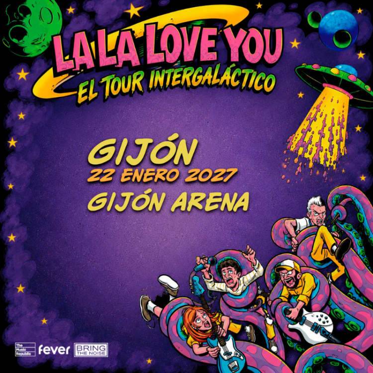 Gira La La Love You en Gijón Arena, Gijón 2027