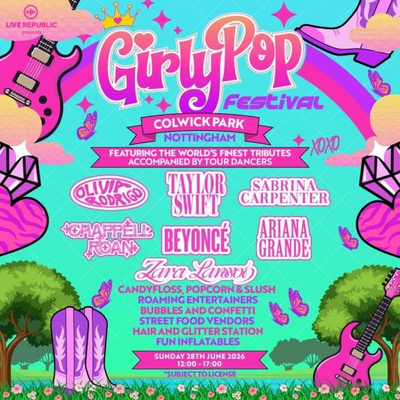 GirlyPop Fest | Colwick Park, Nottingham