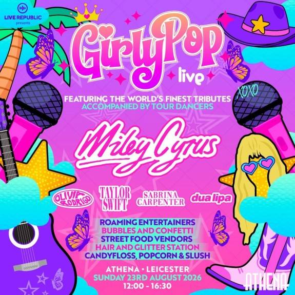 GirlyPop Live - Hannah Montana Takeover | Athena, Leicester