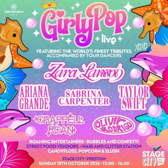 GirlyPop Live | Stage City, Preston
