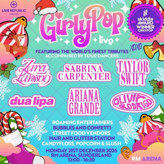 GirlyPop Live's Magical Xmas| RM Arena, Sunderland