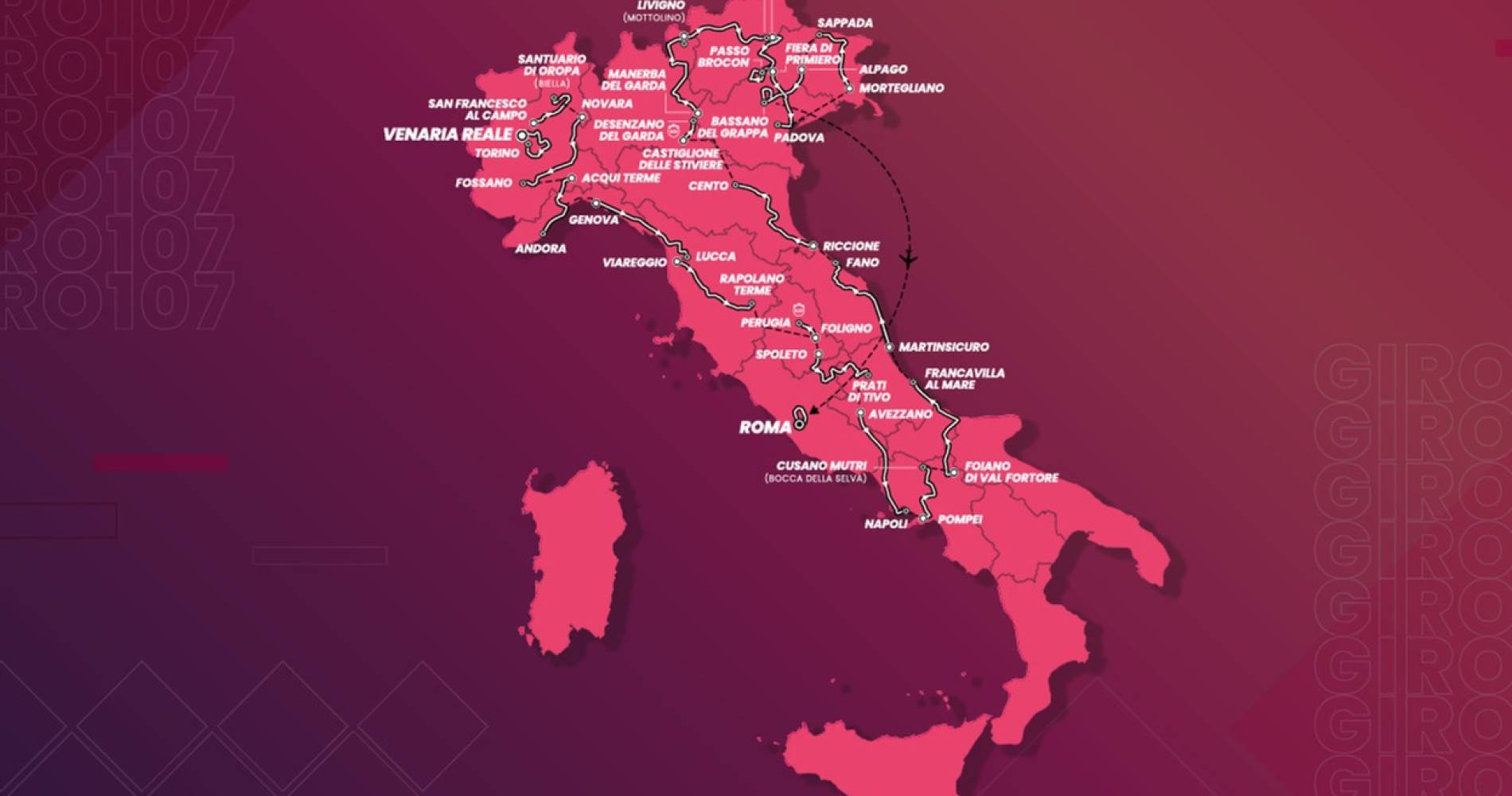 Stage 5 Genova > Lucca Giro d'Italia Tickets 8 May 2024 Giro d