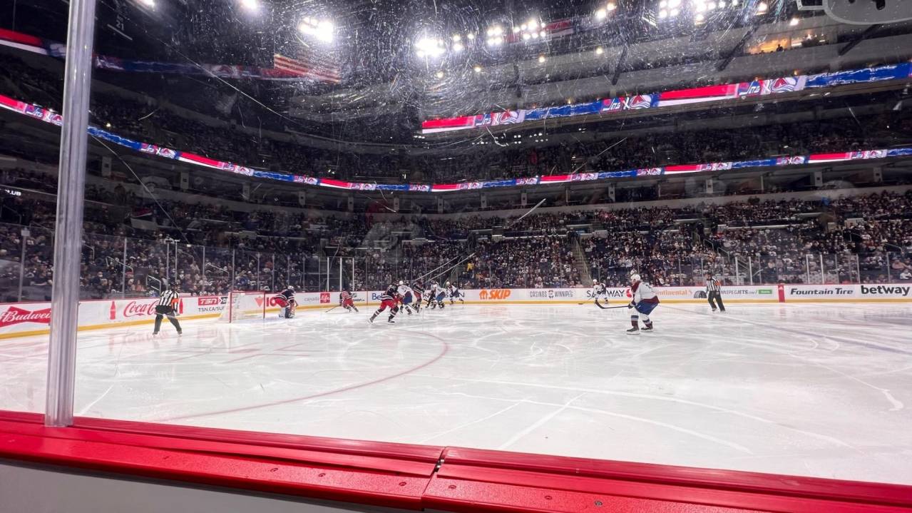 Glass seats in Section 120