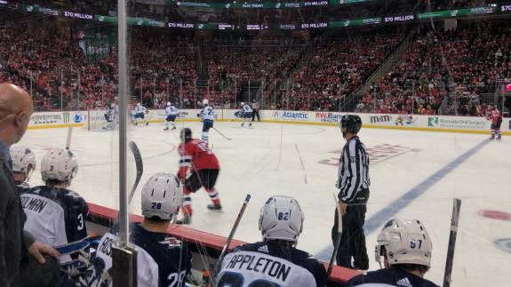 Glass seats in Section 19 at Prudential Center
