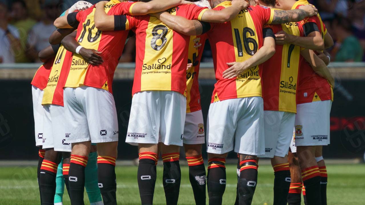 Go Ahead Eagles in a game against Fortuna Sittard