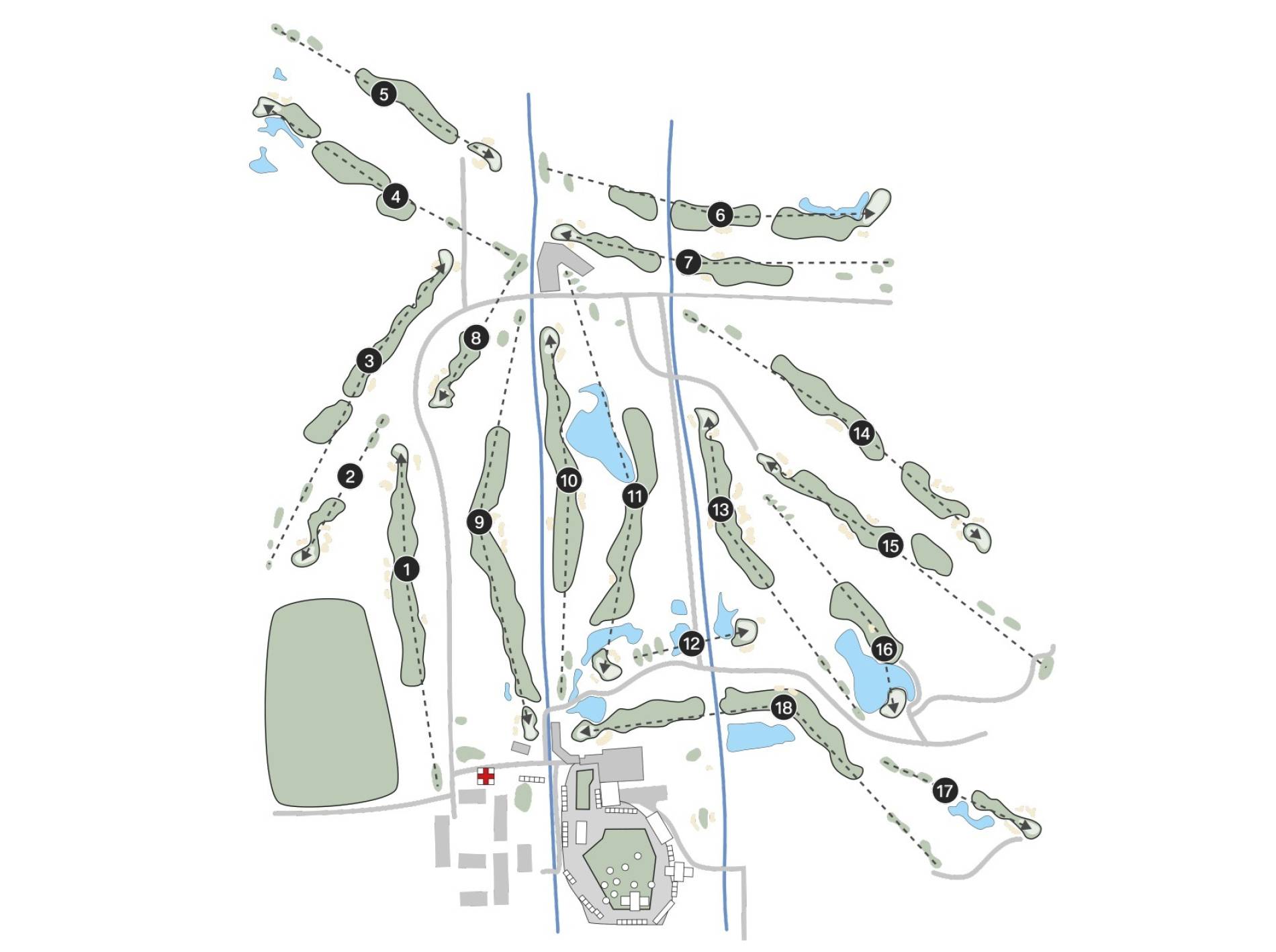 Golfclub München Eichenried Map