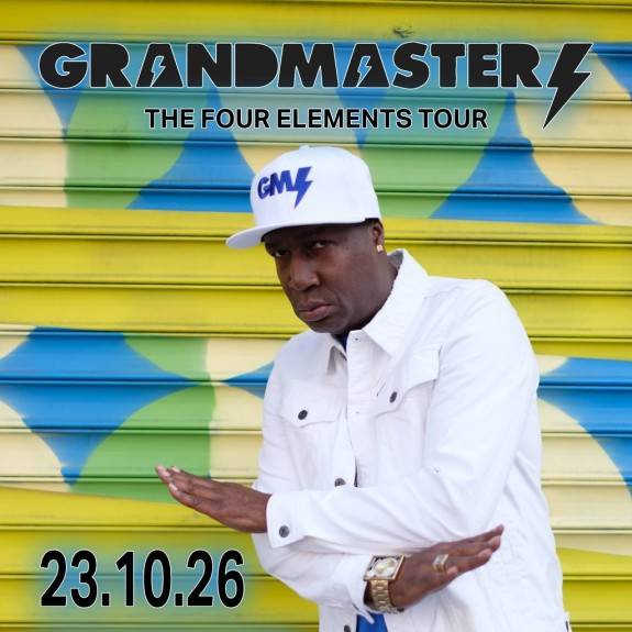 GRANDMASTER FLASH- The Bread Shed, Manchester