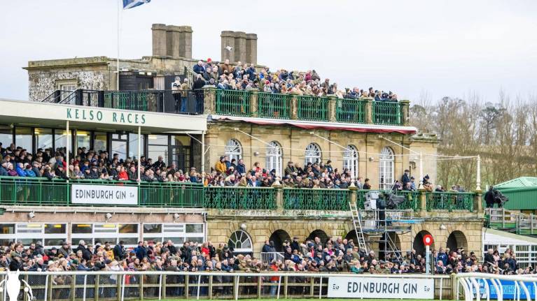 Grandstand at Kelso
