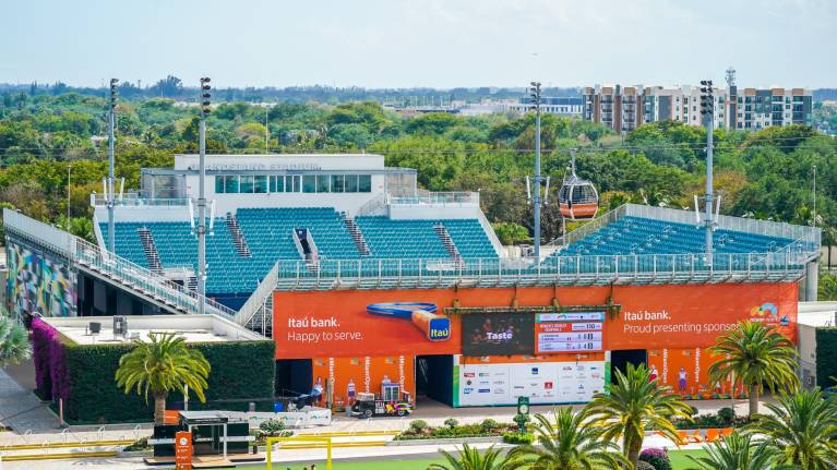 Grandstand Court, Miami Open