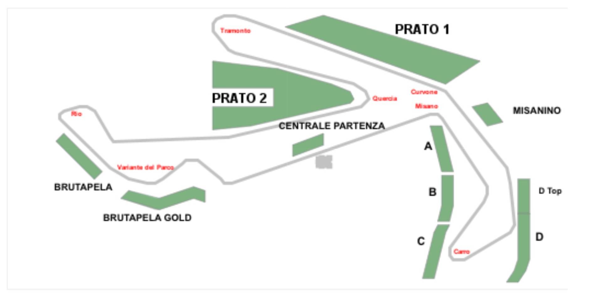 Misano World Circuit Marco Simoncelli Map