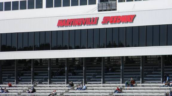 Grandstand seating at Martinsville Speedway