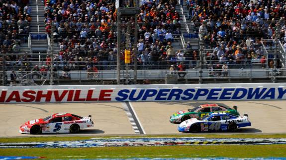 Grandstand seating at Nashville Superspeedway